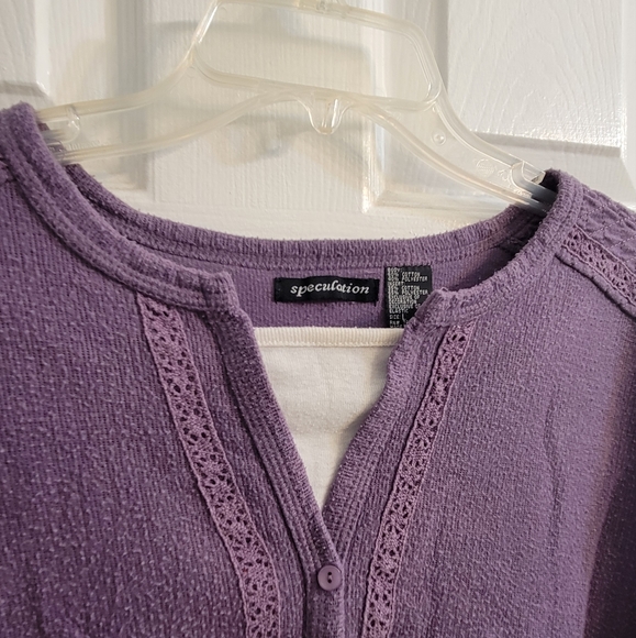 2 for $13 tops (with faux undershirt detailing) - Picture 3 of 6